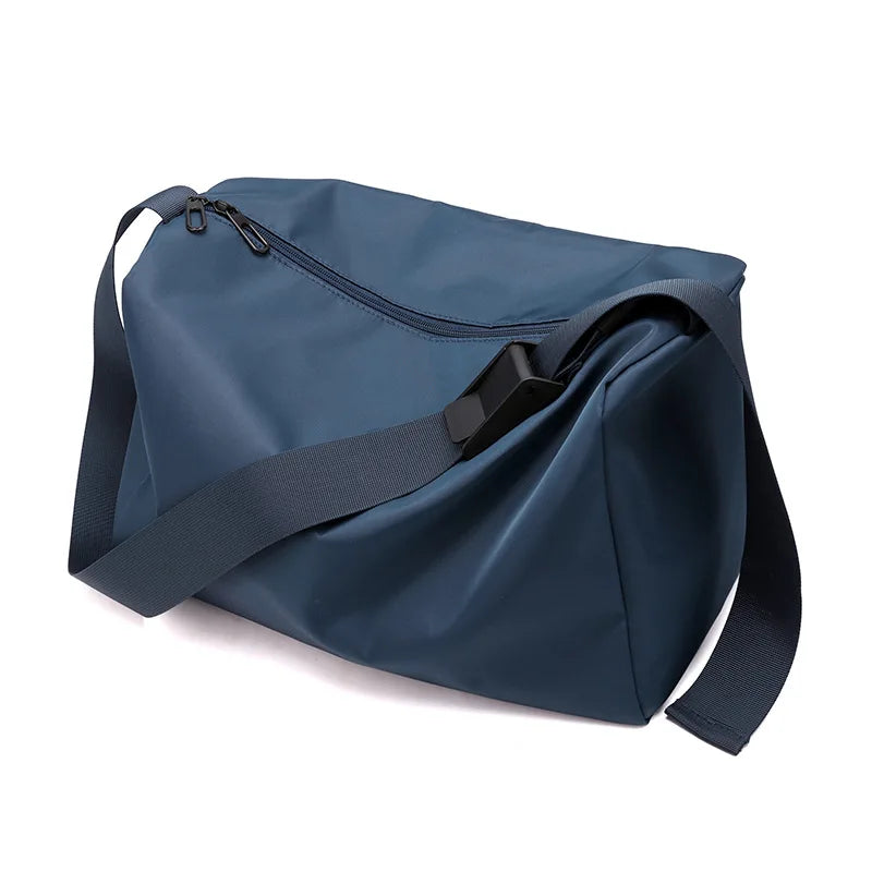 Men Women Shoulder Large Capacity Simple Lightweight Waterproof Travel Fitness Portable Leisure
