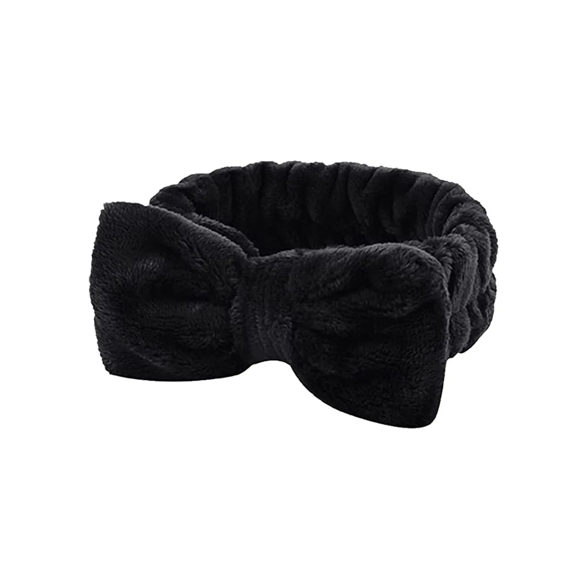 Coral Fleece Spa Headband & Wristband Skincare Set