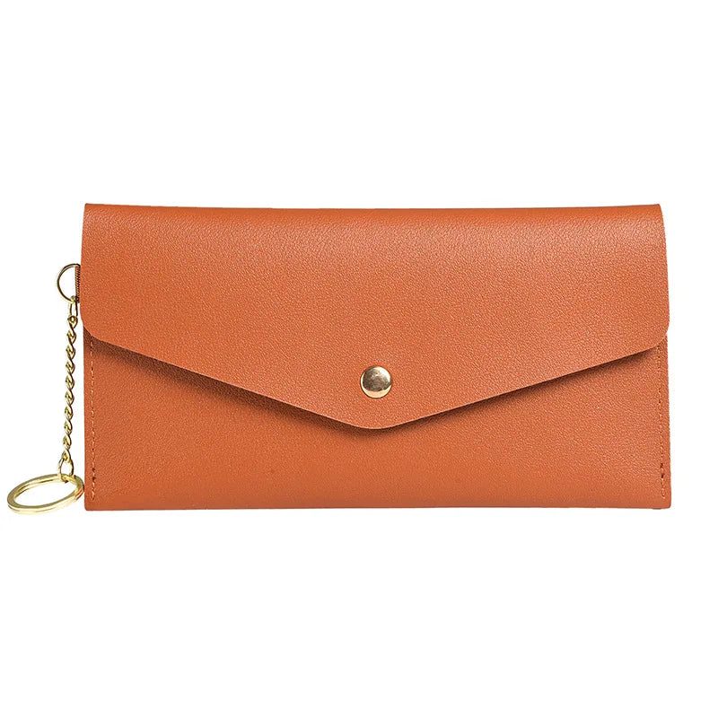 Men S Women Wallets Long Thin Hand Large Capacity Soft Leather Mobile Phone Storage Wallet - Soft