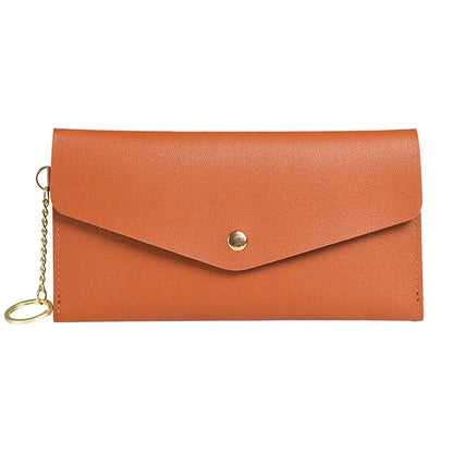 Men S Women Wallets Long Thin Hand Large Capacity Soft Leather Mobile Phone Storage Wallet - Soft
