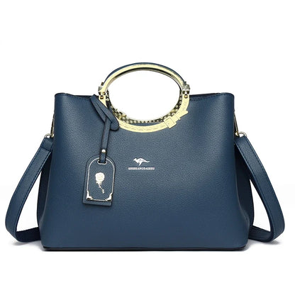 Large Capacity Leather Tote Bag – Women's Designer Handbag