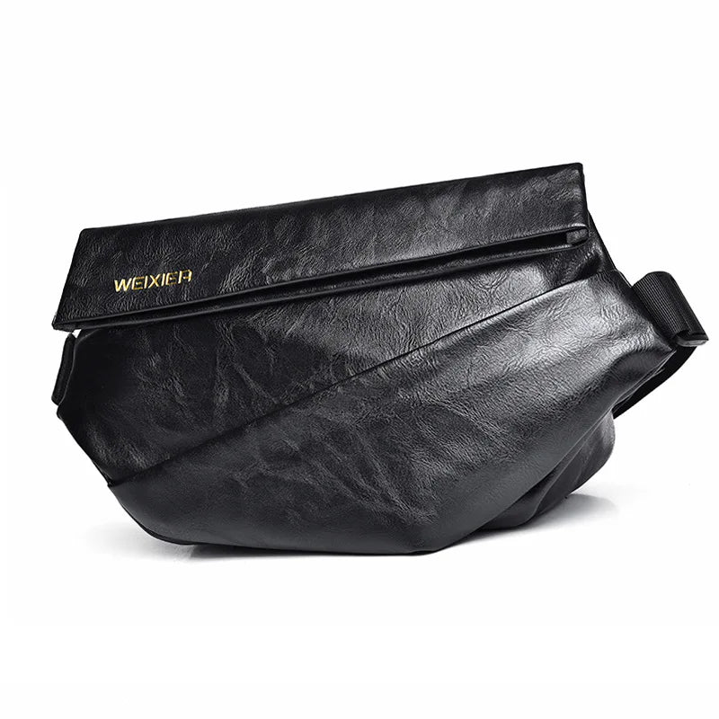 Men S Sports Outdoor Commuting Cross-Body Shoulder Bag Large Capacity Waterproof - Waterproof