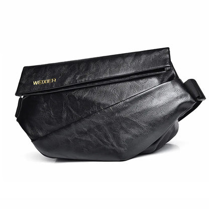 Men S Sports Outdoor Commuting Cross-Body Shoulder Bag Large Capacity Waterproof - Waterproof