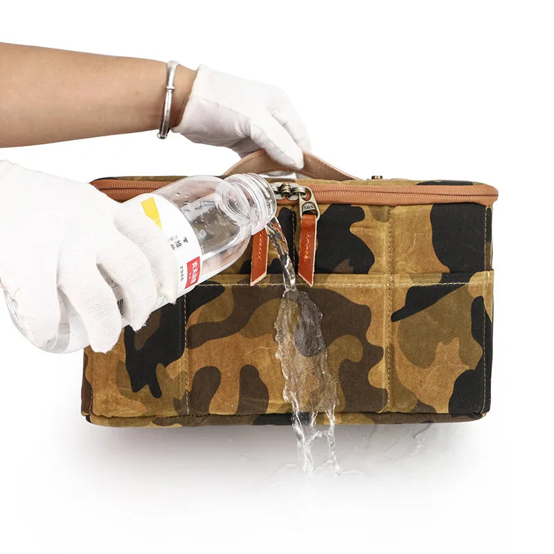 Dslr Camera Storage Bag Waterproof Canvas Camera Lens Inner Liner - Waterproof