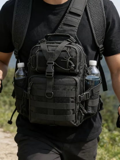 Homefish Men S Multifunctional Tactical Shoulder Bag Waterproof Camouflage Chest Bag - Waterproof