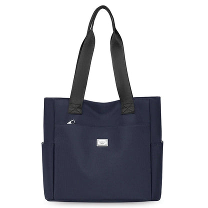 Women's Nylon Tote Bag – Large Lightweight Shoulder Bag
