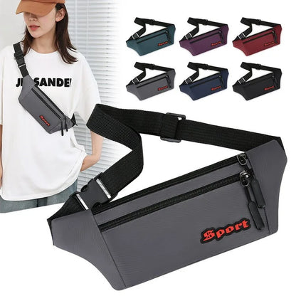 Men S Cross-Body Multi-Function Chest Bag Outdoor Sports Mobile Phone Light Women Shoulder