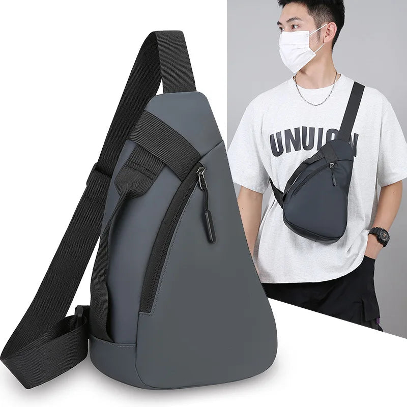 Chest Bag Men S Women Waterproof Oxford Cloth Light Shoulder Crossbody Sports Waist Mobile Phone
