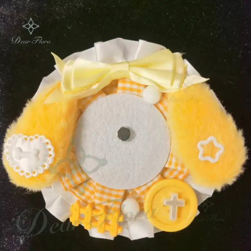 Ita Bag Badge Holder – Handmade Dog Ear Pin Display Accessory