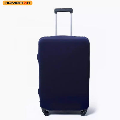Homefish Solid Color Elastic Suitcase Dust Protector Cover