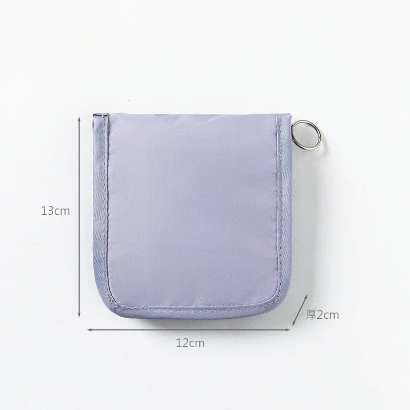 Mini Medical Pouch Small Cosmetic Bag Travel Sanitary Napkins Organizer Makeup Coin Purse Lipstick