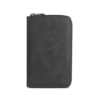 Zipper Passport Bag Air Ticket Boarding Pass Document