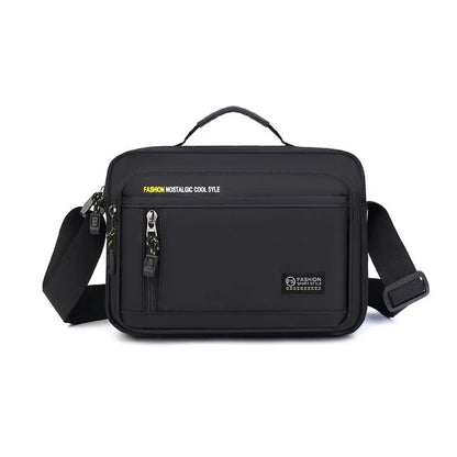 Durable Oxford Fabric Simple Square Commuter Single-Shoulder Bag Versatile Hand-Held Crossbody Bag