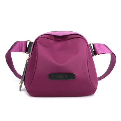 Dome Crossbody Bag – Lightweight Wide Strap Shoulder Purse for Women