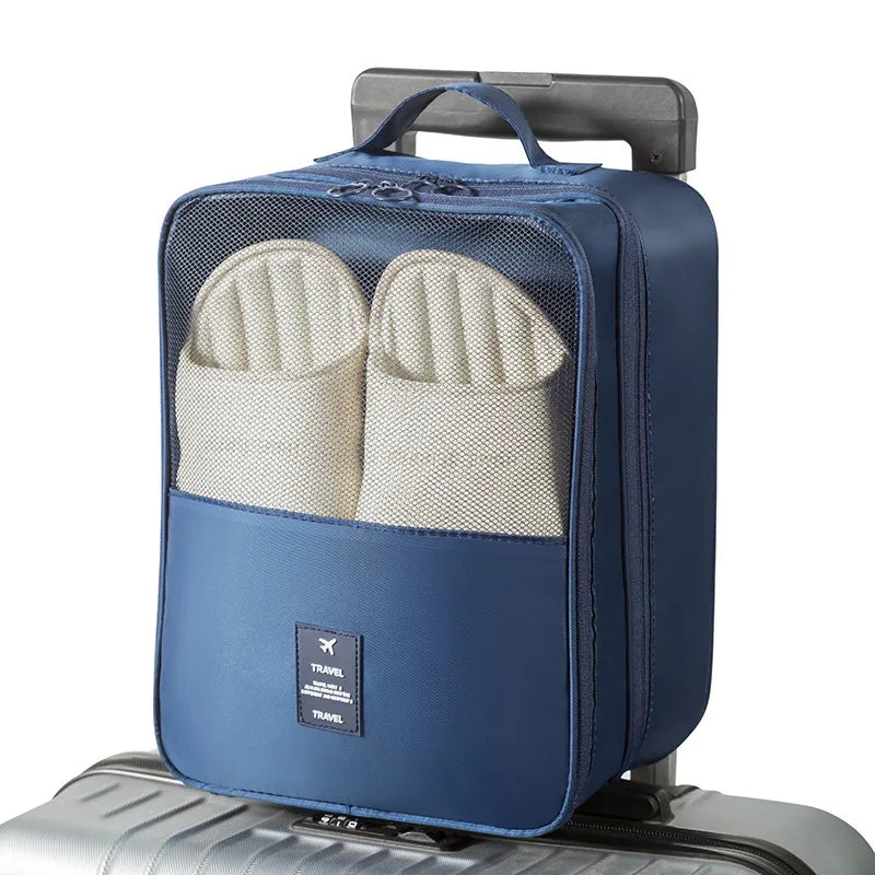 Travel Shoe Storage Bag – Portable Dustproof Shoe Organizer for Luggage