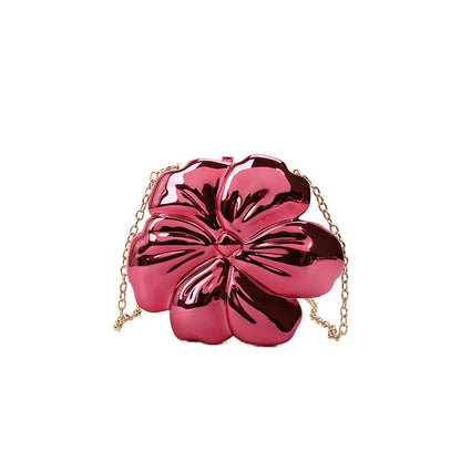 Creative Acrylic Flower Bag Banquet Dinner Party Bag Women Fashionable Socialite Shoulder Crossbody