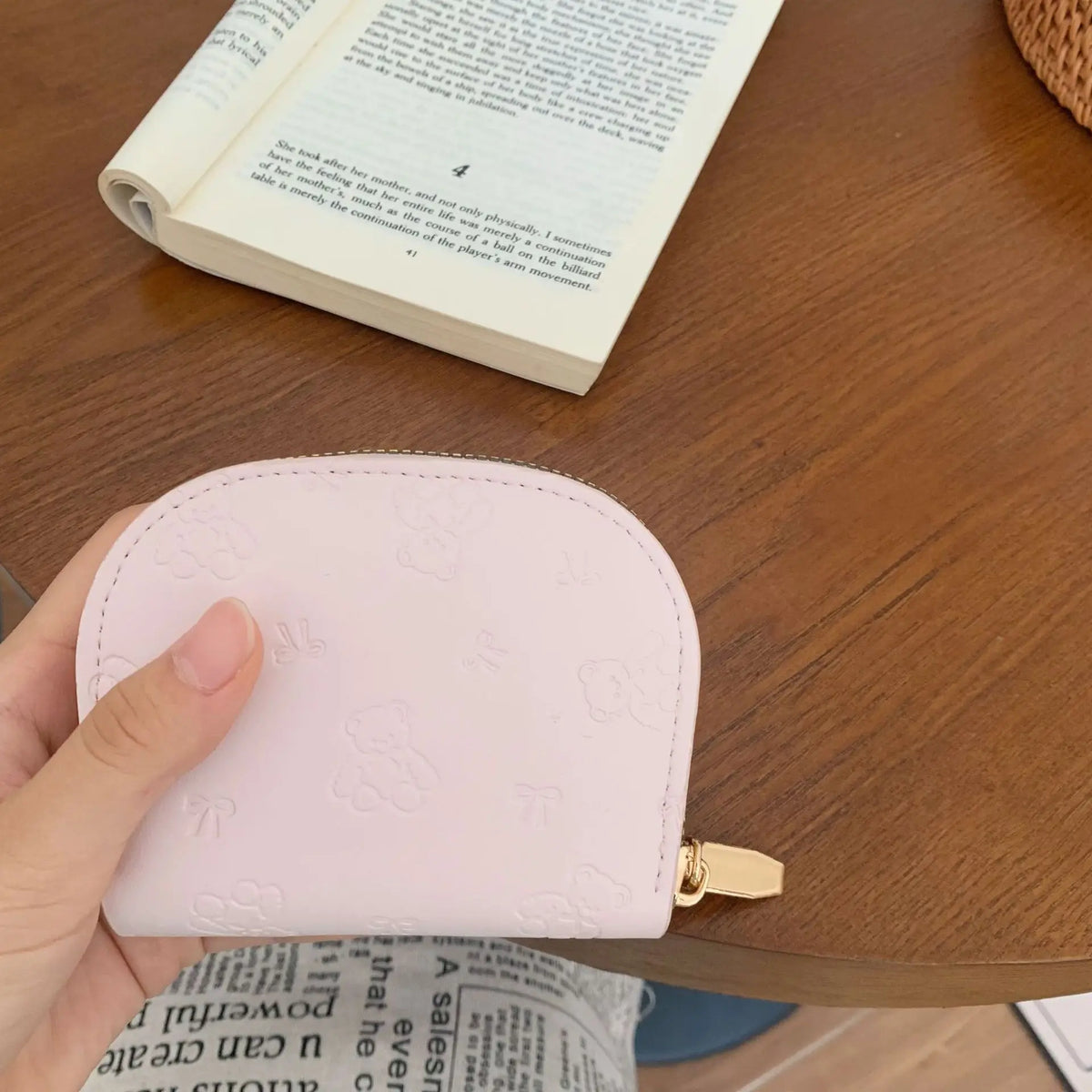 Cartoon Short Coin Purse Cute Student Simple Animal Cartoon