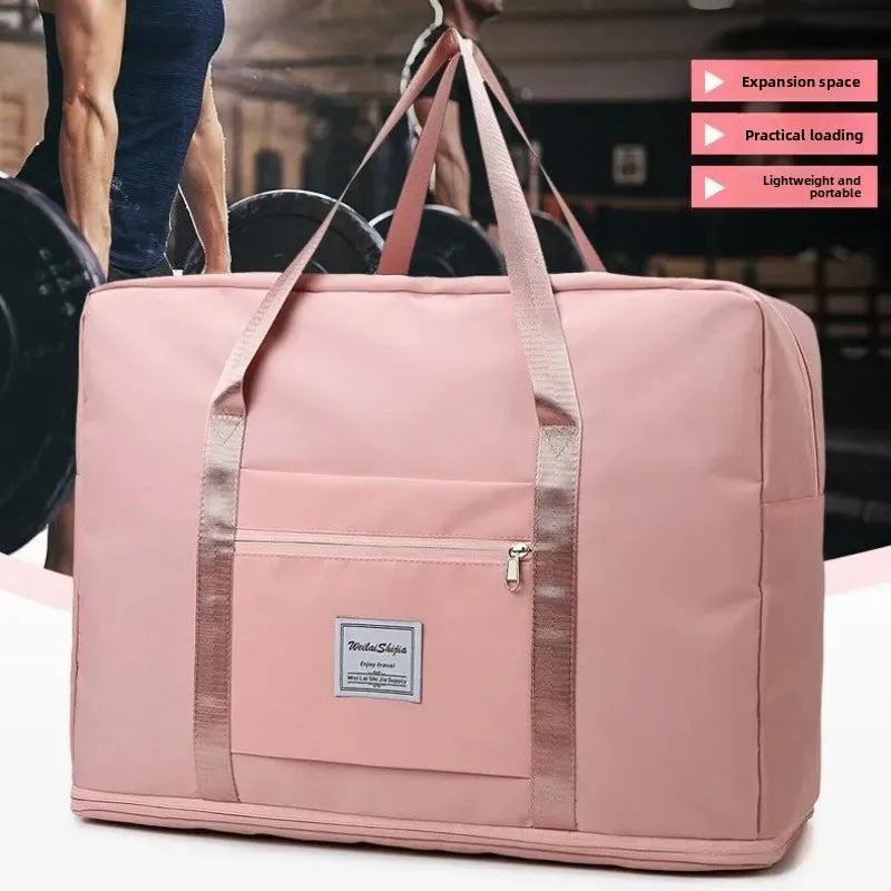 Large Duffel Tote Bag – Multi-Compartment Travel & Gym Organizer