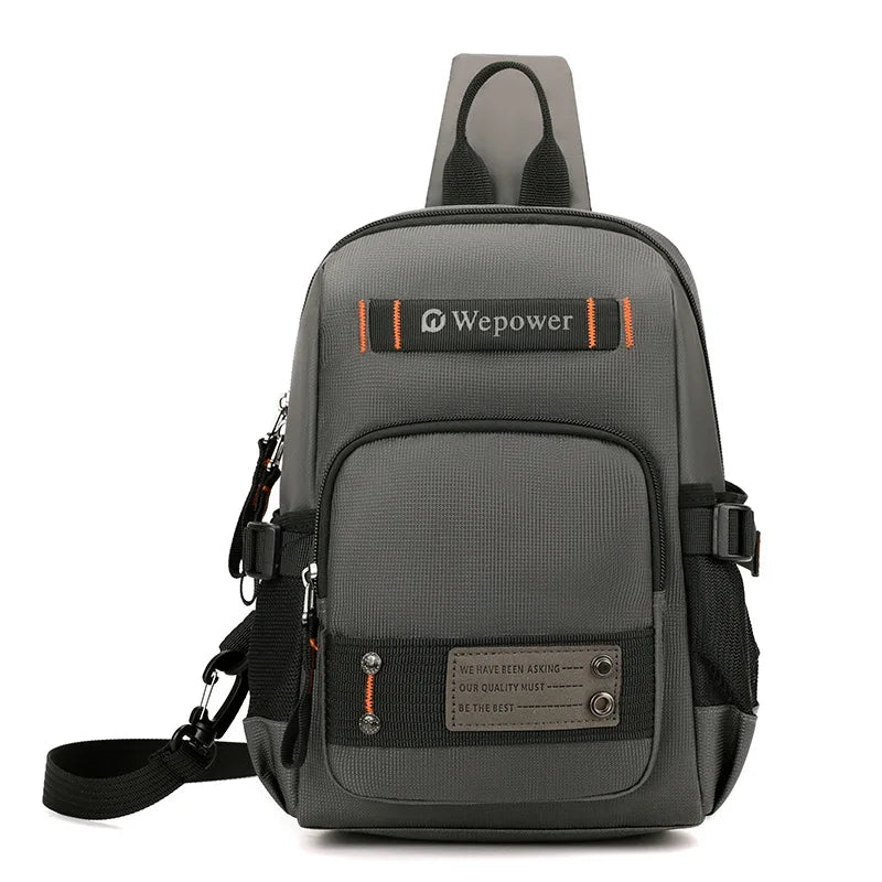 Large Capacity Daily Travel Hand Lading Shoulder Strap Nylon Waterproof Functional Practical Chest