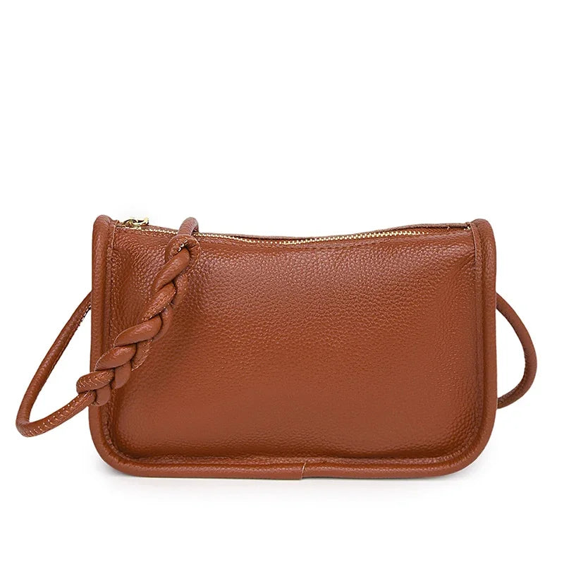 Genuine Leather Women's Crossbody Shoulder Bag