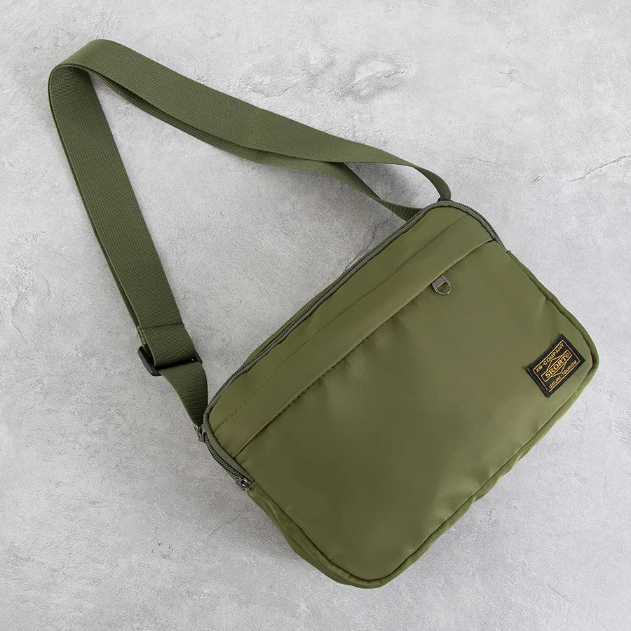 Simple Crossbody Bag Men Casual Oxford Fabric Waterproof Single-Shoulder Bag Workwear-Style
