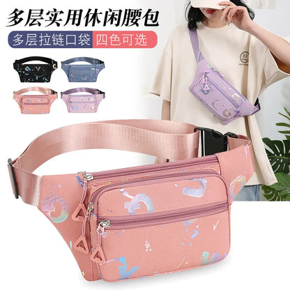 Ladies Multi-Function Large Capacity Anti Water Running Outdoor Sports Mobile Phone Wallet Men
