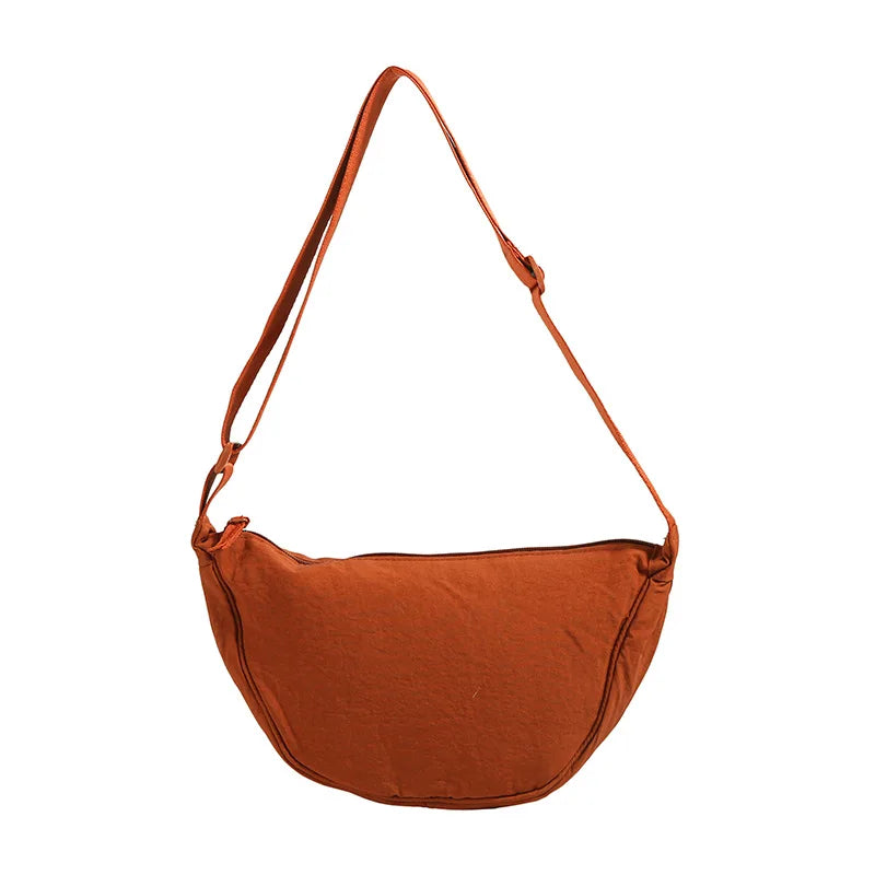 Nylon Crossbody Bag for Women – Lightweight Casual Shoulder Bag