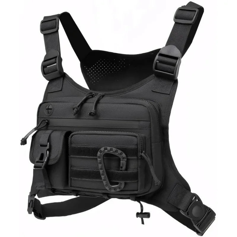 Waterproof Ultra-Light Oxford Fabric Chest Bag Outdoor Tactical Chest Bag Camouflage Sports Chest