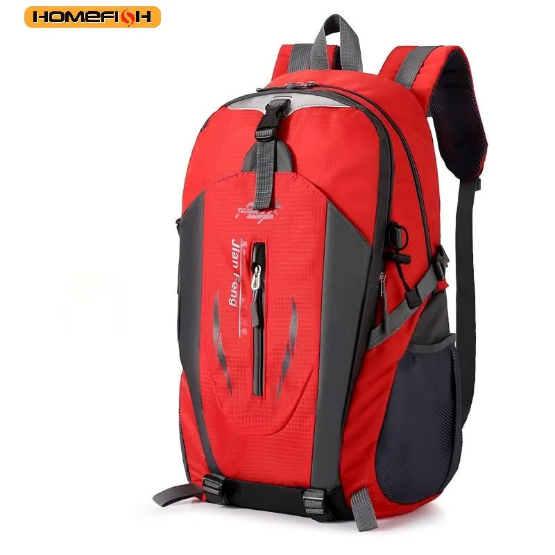 Homefish 40l Waterproof Hiking Backpack Large Capacity Breathable Rucksack Unisex Outdoor Camping