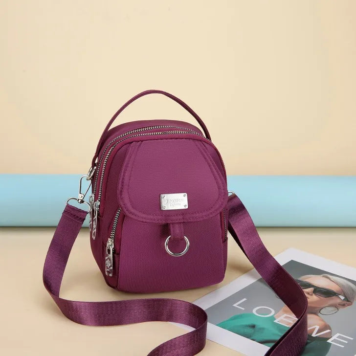 Crossbody Shoulder Bag – Compact Unisex Everyday Purse with Phone Pocket