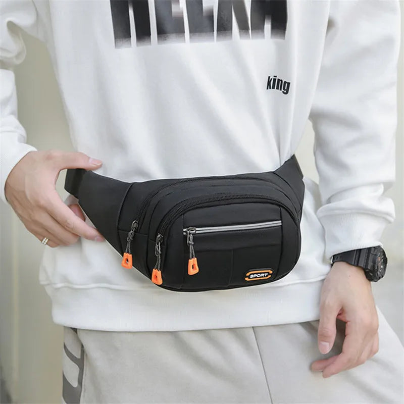 Waterproof Fanny Pack – Sport Crossbody Chest Bag for Men & Women