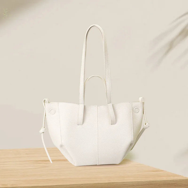 Large-Capacity Korean Version Commuter Tote Bag High-End Hand-Held Shoulder Bag