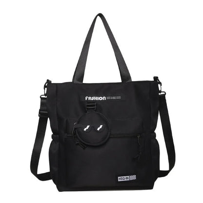 Large Capacity Handhold Men S Women Remedial Backpack Students Leisure Crossbody Junior School
