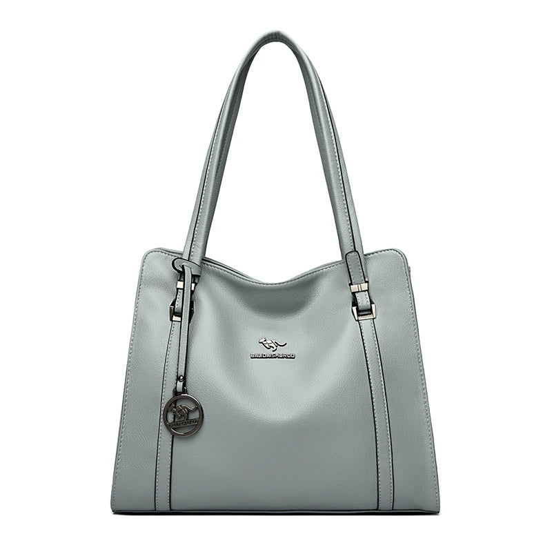 Luxury Leather Handbag for Women – Large Shoulder & Crossbody Tote