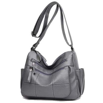Women's Luxury Leather Crossbody Bag – Designer Shoulder Handbag