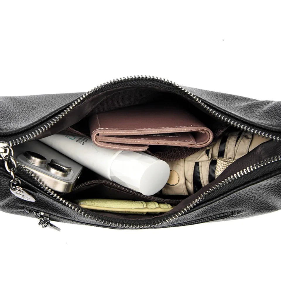 Women's Luxury Soft PU Leather Crossbody Shoulder Bag