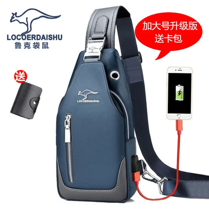 Crossbody Sling Bag – Waterproof Waist Bag for Sports and Travel