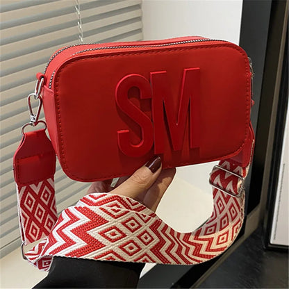 Letter Design Crossbody Bag for Women – Chic Shoulder Bag