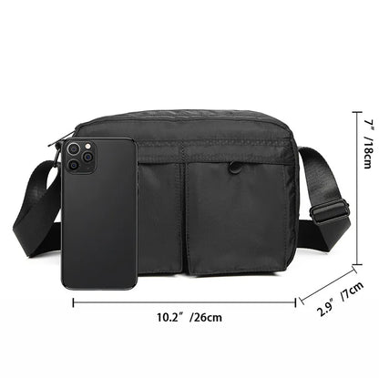Waterproof Oxford Fabric Single-Shoulder Bag Casual Simple Crossbody Bag Men S Messenger Bag