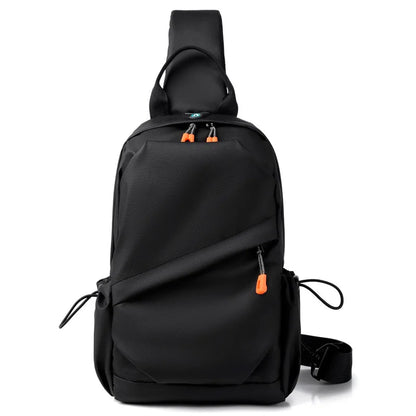Men S Women Waterproof Film Large-Capacity Chest Bag Cross-Body Shoulder Backpack Leisure