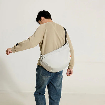 Waterproof Nylon Fabric Simple Dumpling Bag Lightweight Crossbody Bag Casual Large-Capacity