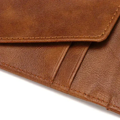 Men S Leather Money Clips Wallet Multifunctional Thin Man Card Purses Women Metal Clamp Cash Holder