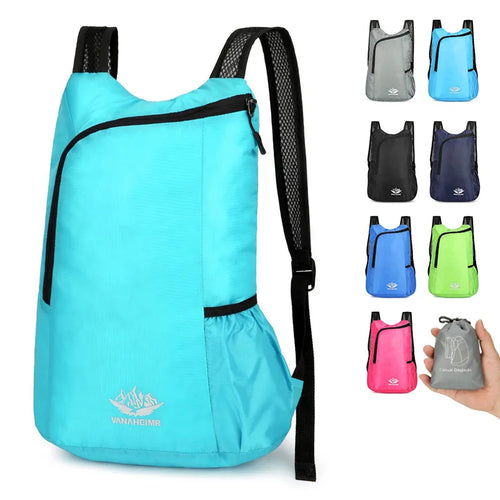 Cycling Lightweight Folding Backpack Outdoor Hiking Marathon Portable