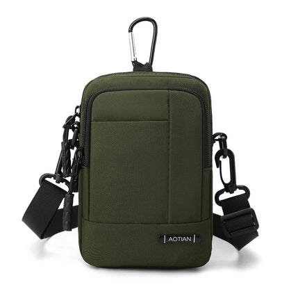 Unisble-Use Water-Resistant Waist Bag Multi-Functional Commuting Mobile Phone Storage