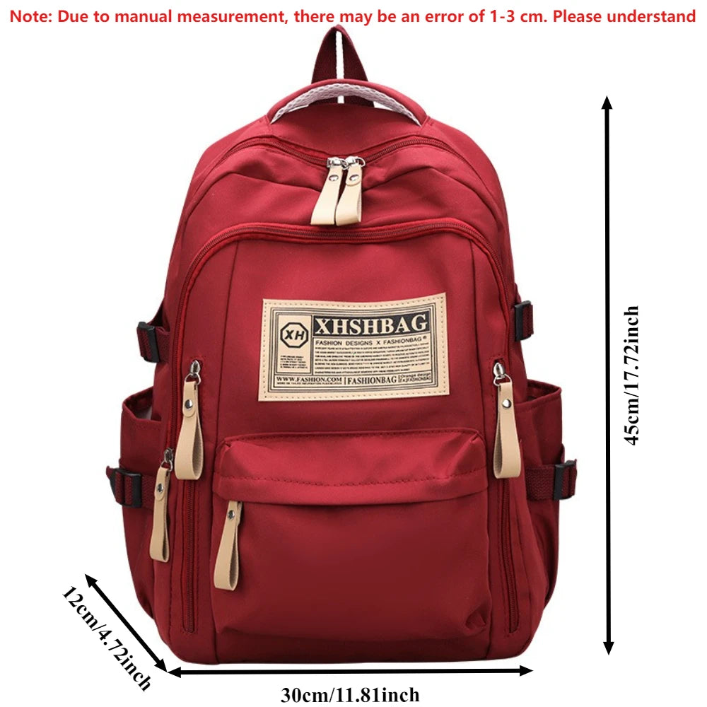 Backpack Girls Large Capacity Boys Middle School Elementary Grades 4-6 College Students Travle Bag