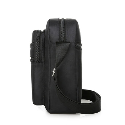 Waterproof Messenger Bag – Men's Multi-Pocket Crossbody Shoulder Bag