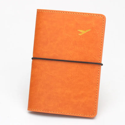 Ultra Lightweight Flight Passport Cover Elastic Band Case Strap Ticket Holder Id Card Holders