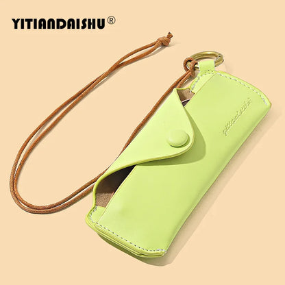 Portable Glasses Crossbody Bag Sunglasses Box Protect Both Men Women Hanging Their Necks