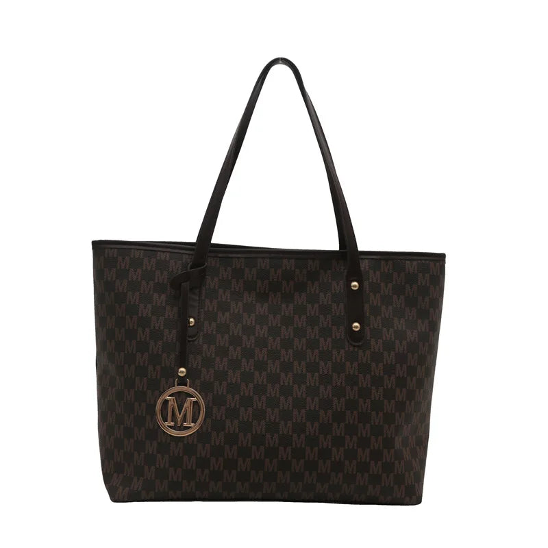 Stylish Tote Bag Vintage Handbag Large Underarm Shoulder Bag Women Suitable Daily Use