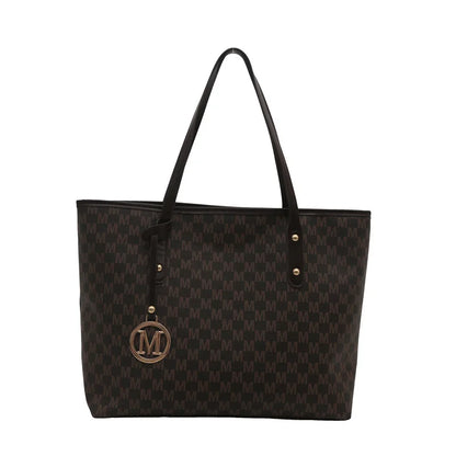 Stylish Tote Bag Vintage Handbag Large Underarm Shoulder Bag Women Suitable Daily Use